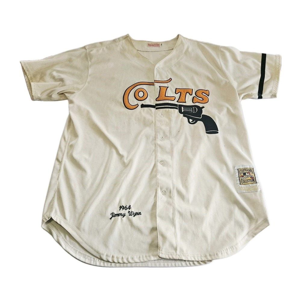 MITCHELL & NESS/HOUSTON COLT .45s 1964 JOE MORGAN MLB Jersey Size 54